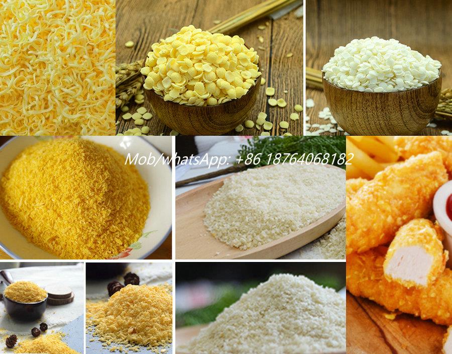 bread crumbs processing machinery