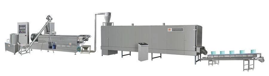 Soy protein production machinery