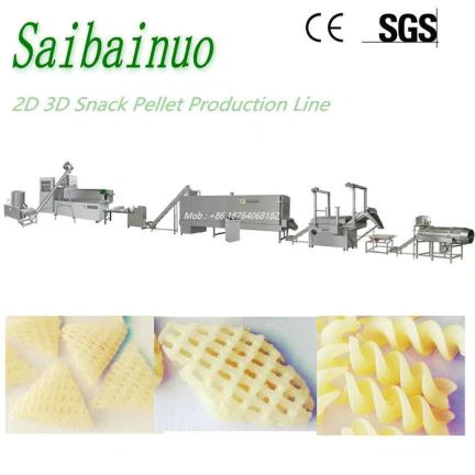 3D Snack Pellet Processing Line