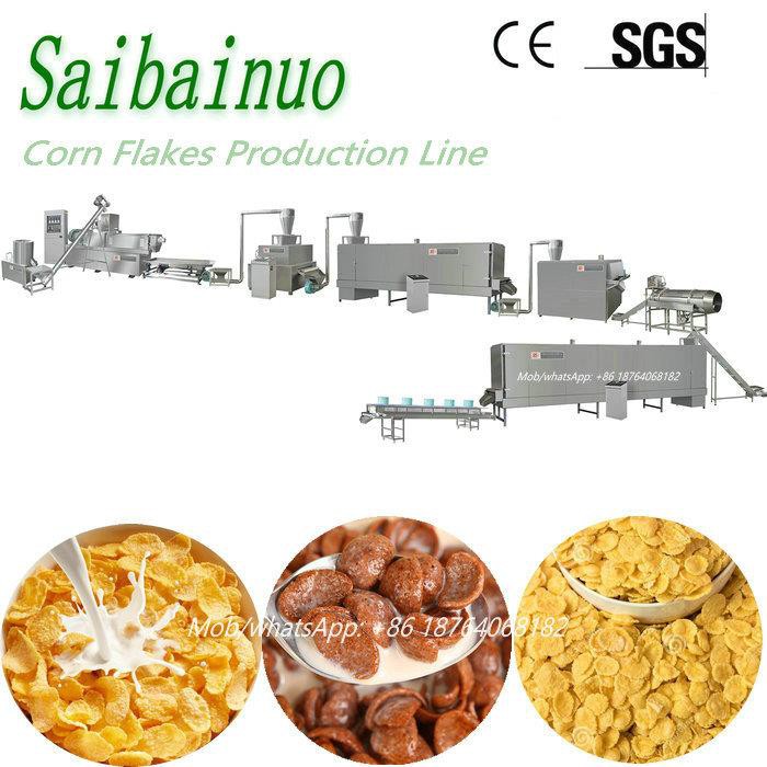Corn Flakes Manufacturing Machinery