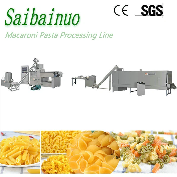 Easy Operation Automatic Macaroni Italian Pasta Extrusion Machine