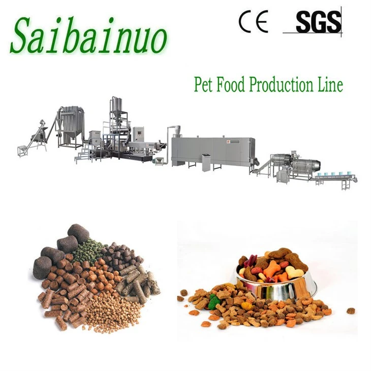 Energy Saving Pet Food Extrusion Production Line