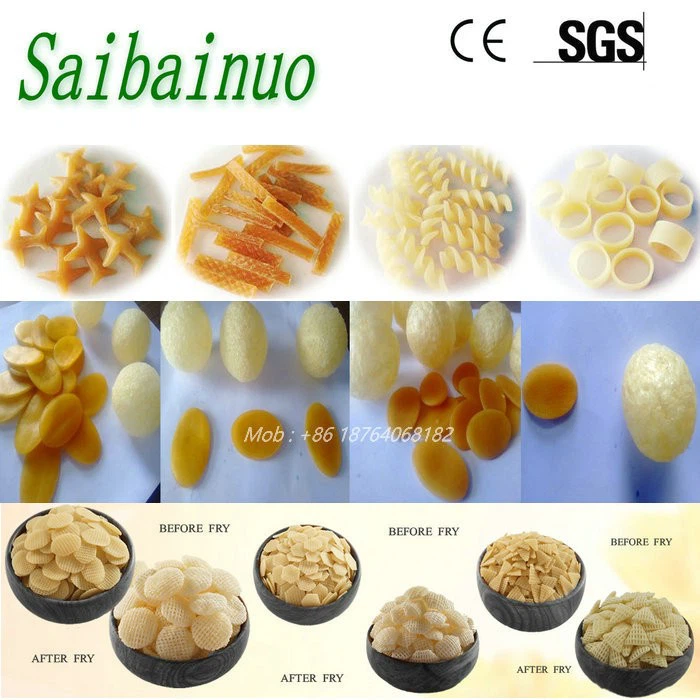 3D Snack Pellet Single Screw Extruder