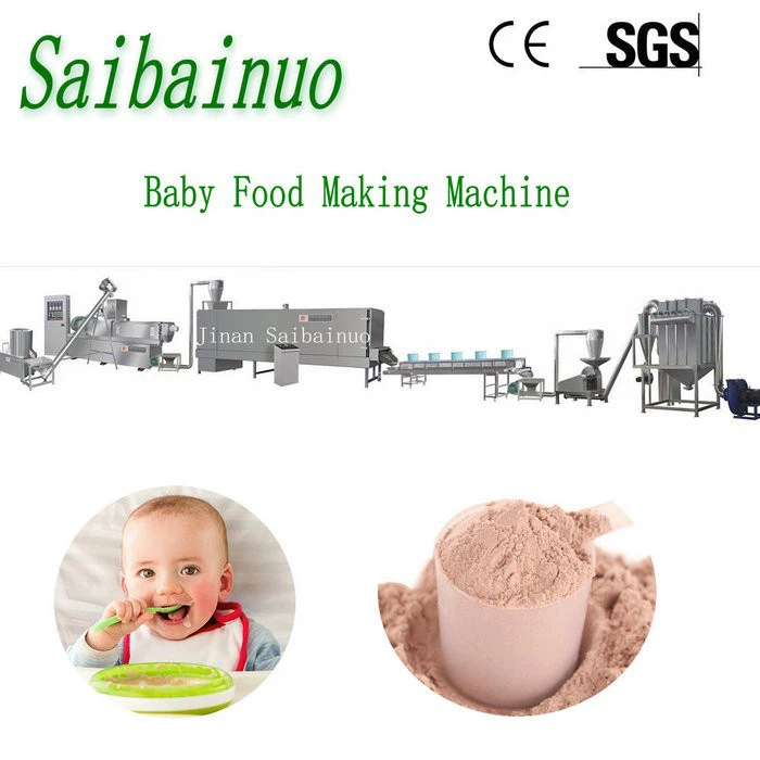 Baby Infant Instant Porridge Food Making Production Machine Line
