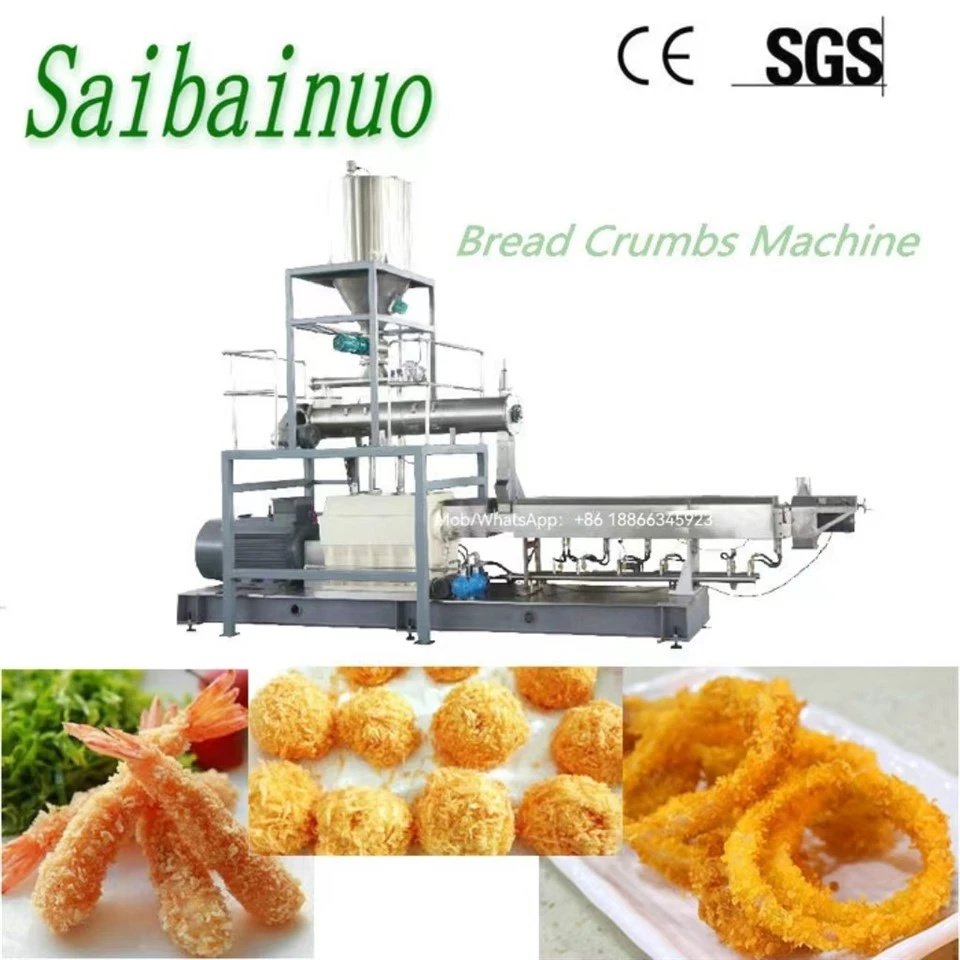 Bread Crumb Making Panko Granule Food Extruder