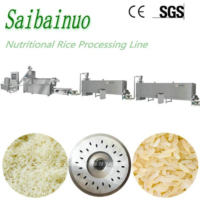 Nutritional Artificial Rice Extruder Production Line