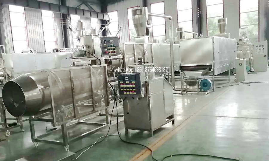 Fish feed processing line 03 Fish feed processing line 03