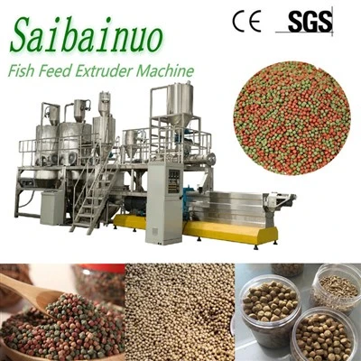 Automatic Dry Dog Cat Fish Shrimp Pet Food Processing Machine