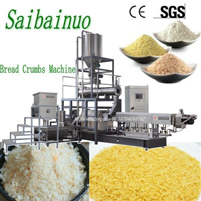 Automatic Panko Bread Crumbs Production Machine Line