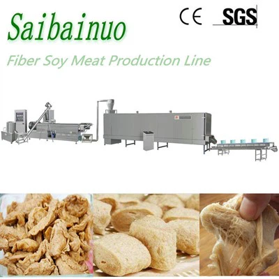 Big Capacity Fiber Soya Textured Vegetarian Soy Protein Machine
