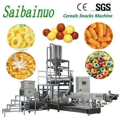 Breakfast Corn Flakes Making Machine