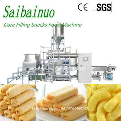 Core Filling Snacks Making Machine Production Line
