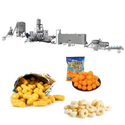 Crispy Puff Snack Production Extruder Plant