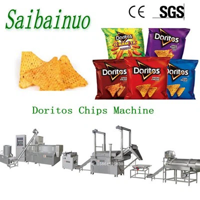 Doritos Tortilla Twin Screw Extruder Production Line