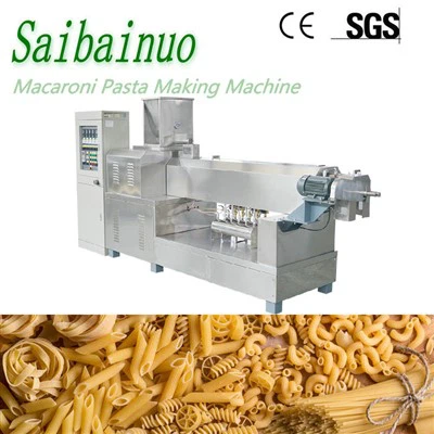 Extruded Pasta Macaroni Making Machine
